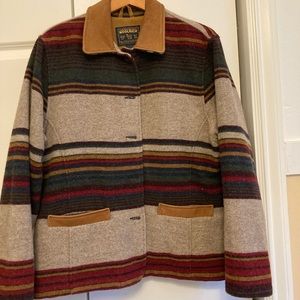 Woolrich Women’s southwest wool barn coat